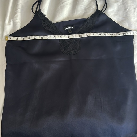 ♠️ Express camisole lace tank top adjustable straps fully lined size large - Picture 7 of 11